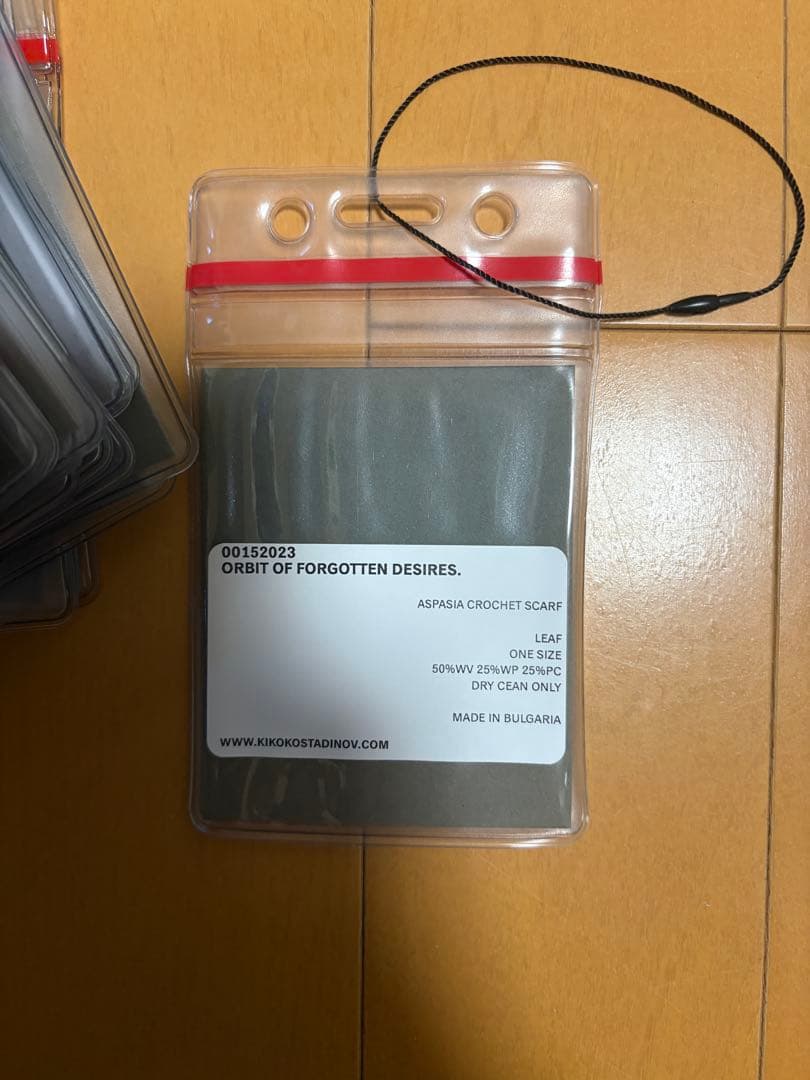 小物 KIKO KOSTADINOV ASPASIA CROCHET SCARF