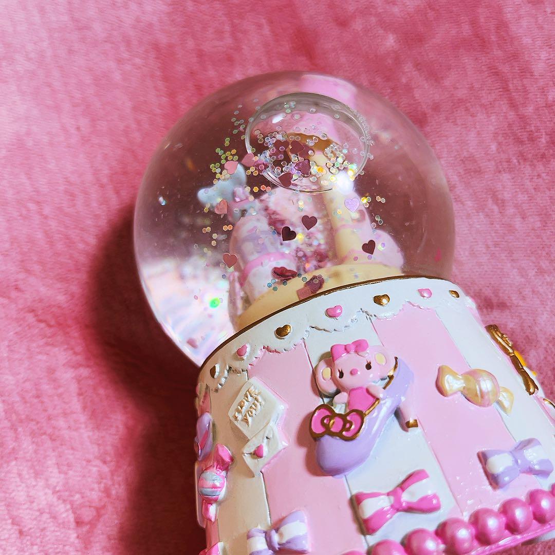 希少レア ハローキティ スノーグローブ スノードーム 2013 サンリオ