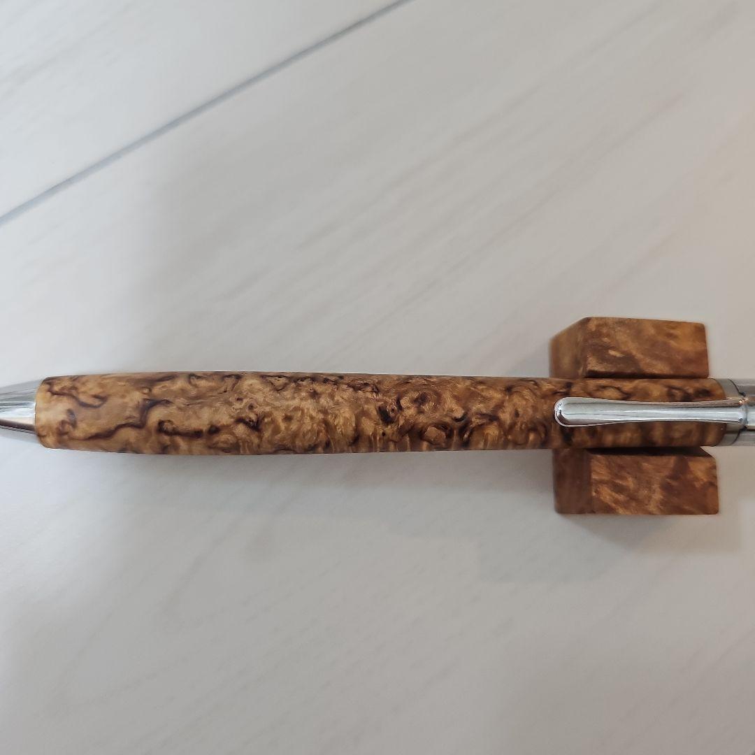工房楔 ペンシル楔 スタビライズドウッド マースルバーチ 花梨リボン杢