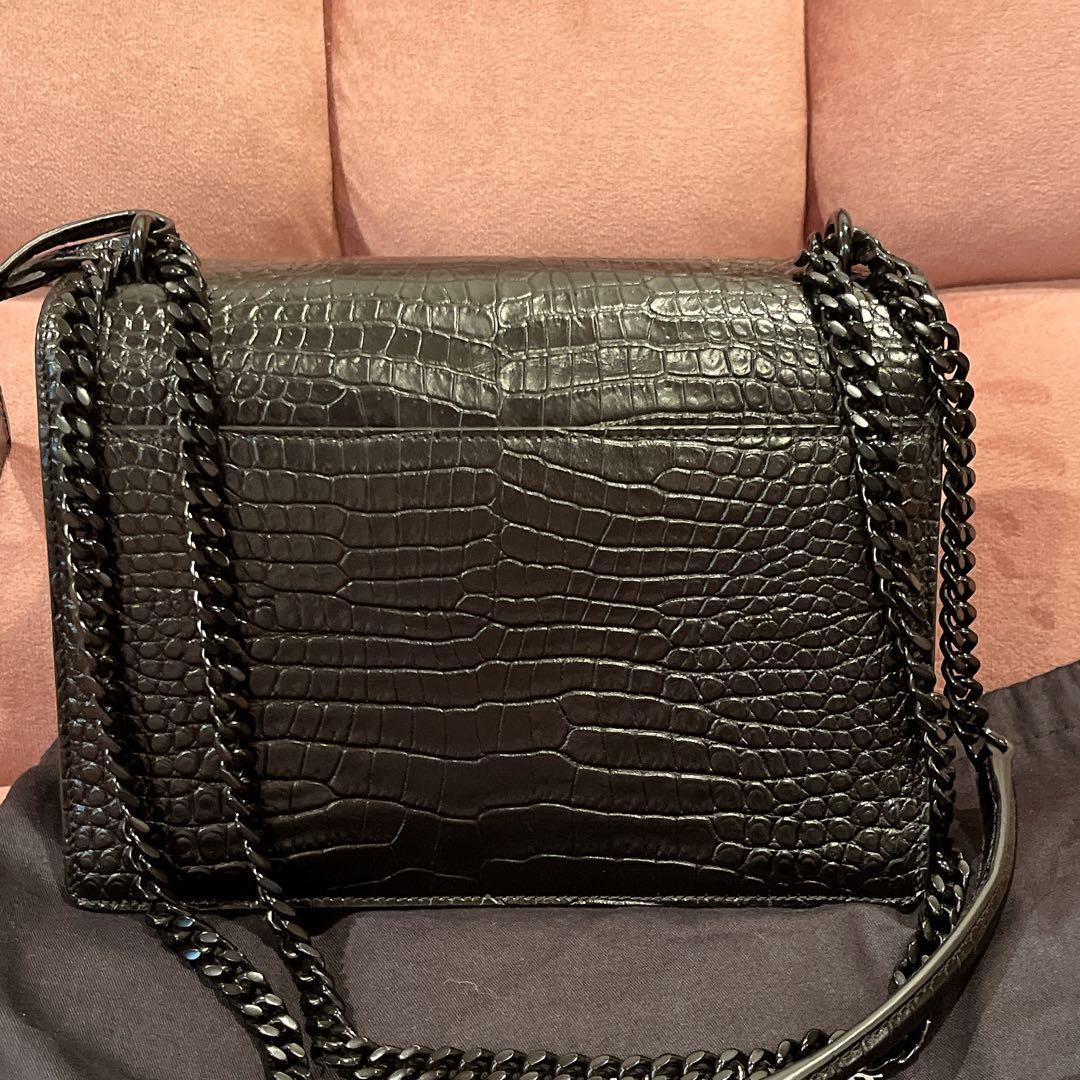 極美品 SAINT LAURENT サンローラン サンセット チェーンショルダー