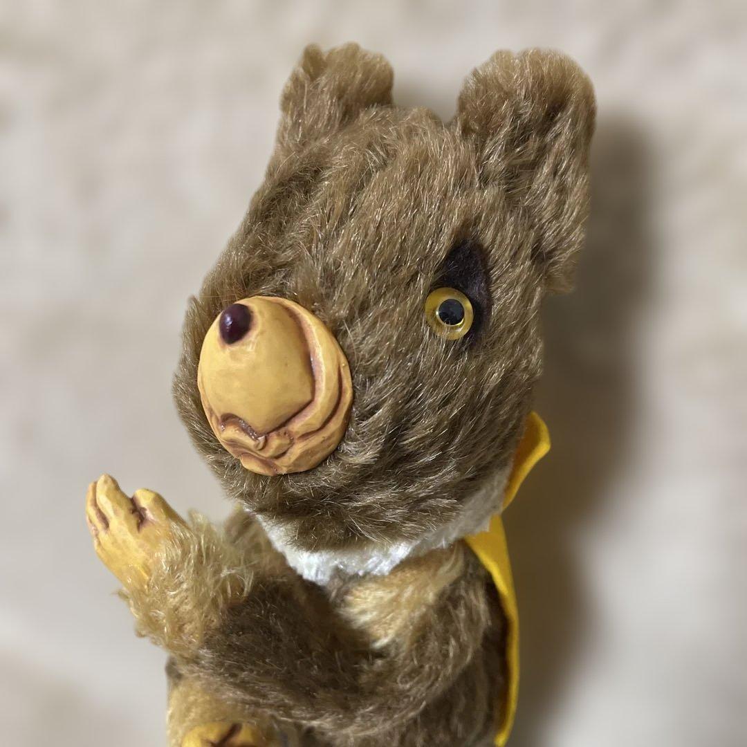 一点もの】Toy Field ぬいぐるみ:くまライダー 手作りテディベア