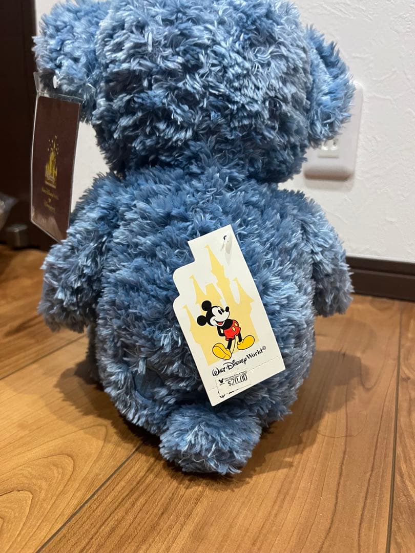 ダッフィー wdw ブルー　ぬいぐるみ　ビーズ　ステラルー　シェリーメイ