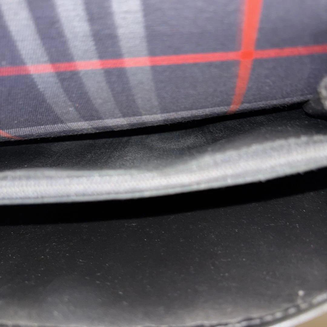 Burberry's チェック柄 本革 ショルダーバッグ