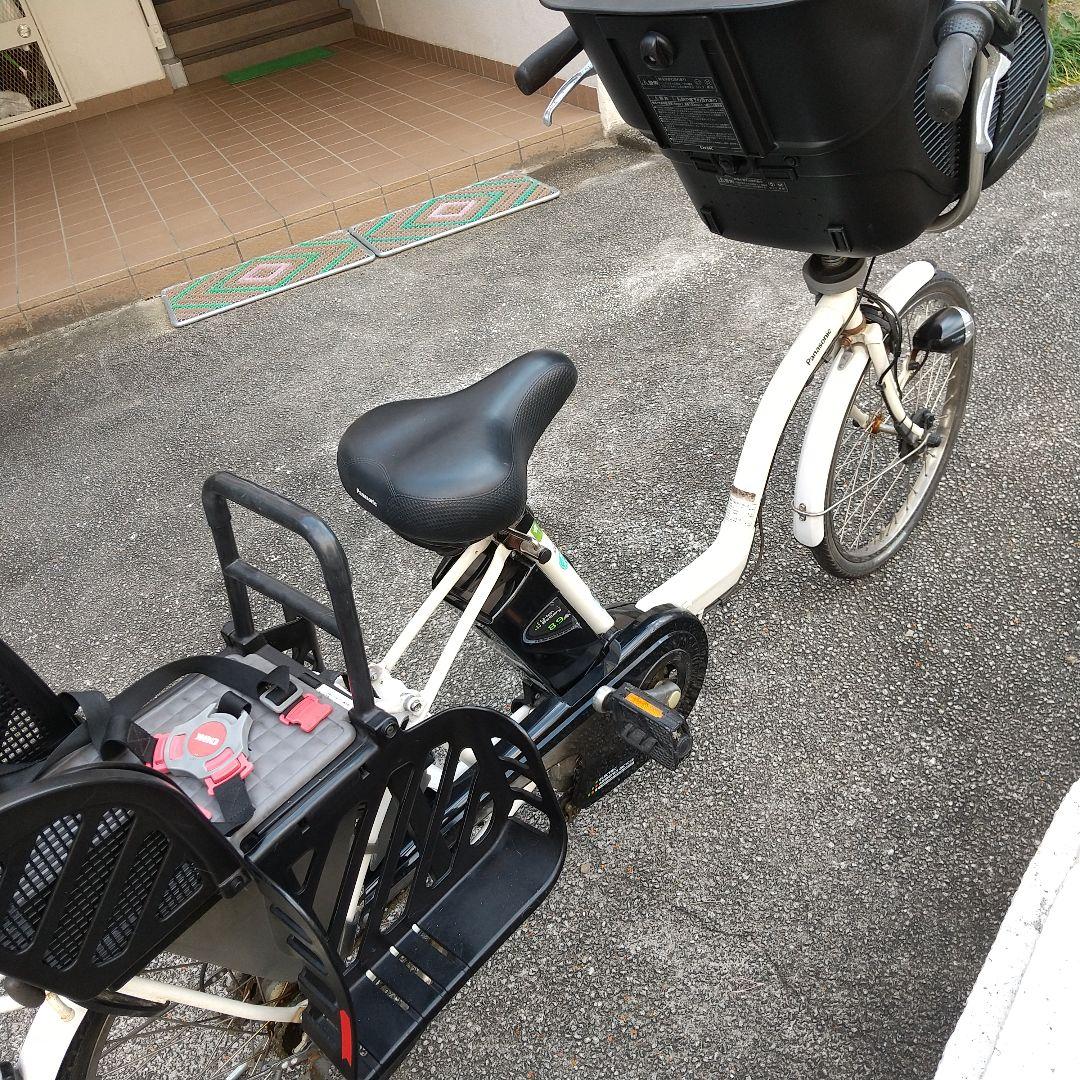 Panasonic Gyutto mini 電動自転車 チャイルドシート付き 白