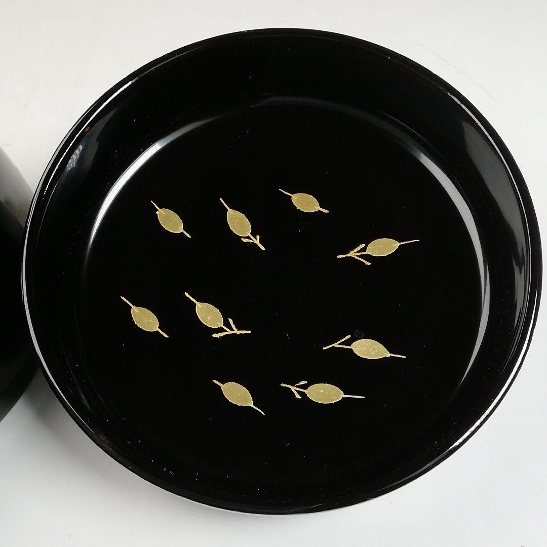 W78 棗 『一粒万倍蒔絵』『平棗』『松雲 造』 共箱 茶道具 - メルカリ