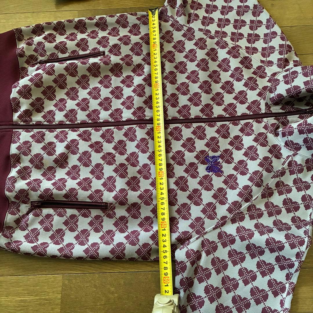 Needles トラックジャケット トラックパンツ セットアップ 総柄 ハート