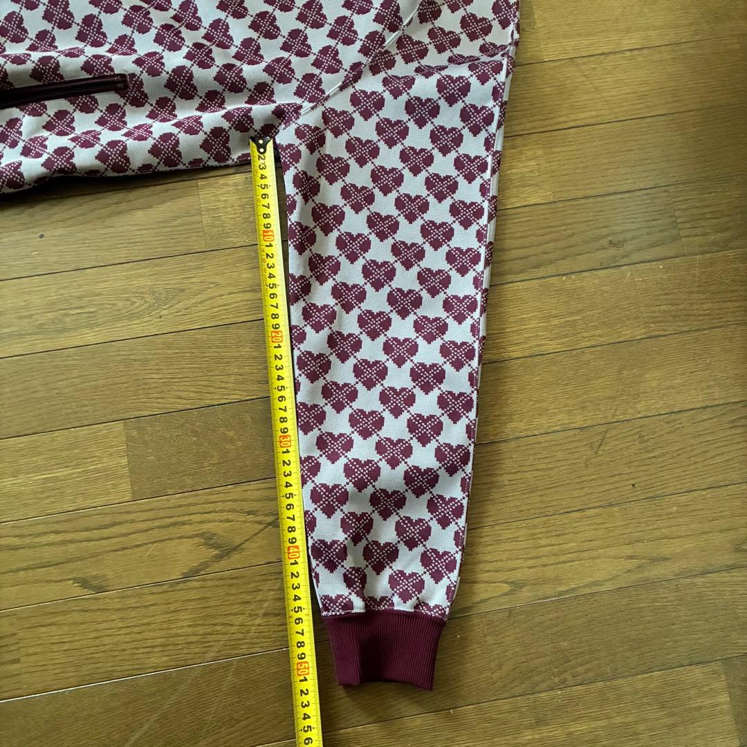 Needles トラックジャケット トラックパンツ セットアップ 総柄 ハート