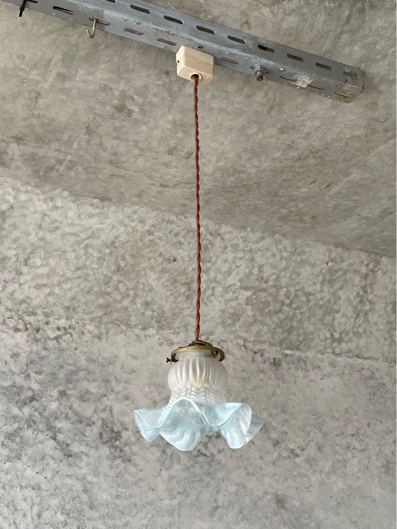 gー10.フランスアンティーク 吊り下げ ライト ソケット ランプ 店舗