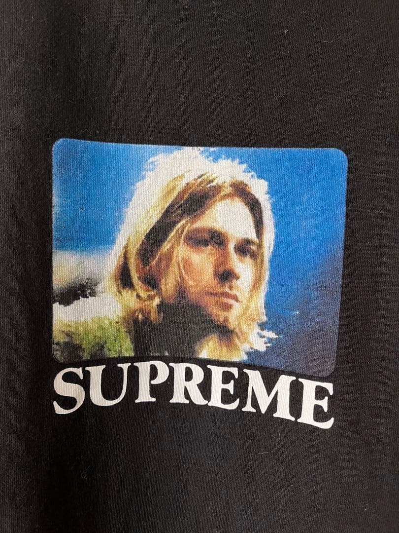 シュプリーム Tシャツ カートコバーン NIRVANA サイズS 黒 ブラック