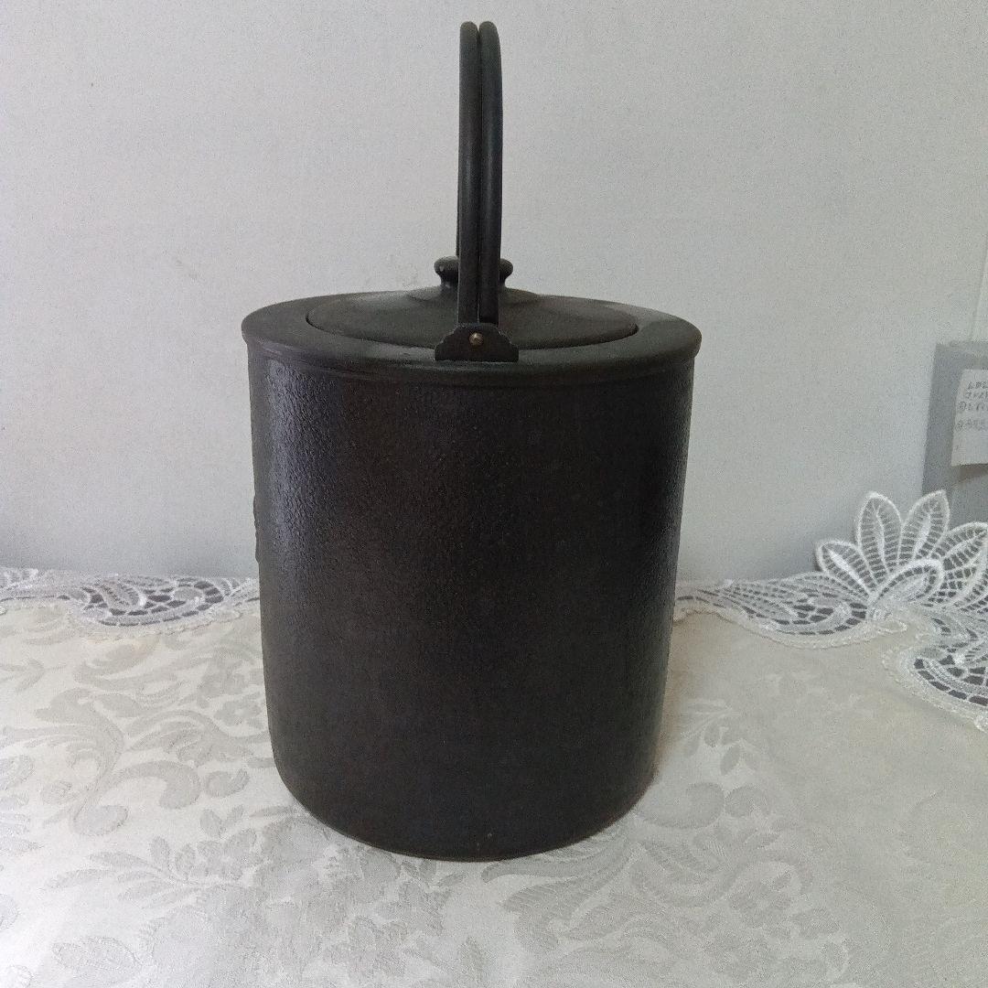 洗瓶 水次 菊桐紋 茶道具 銅製