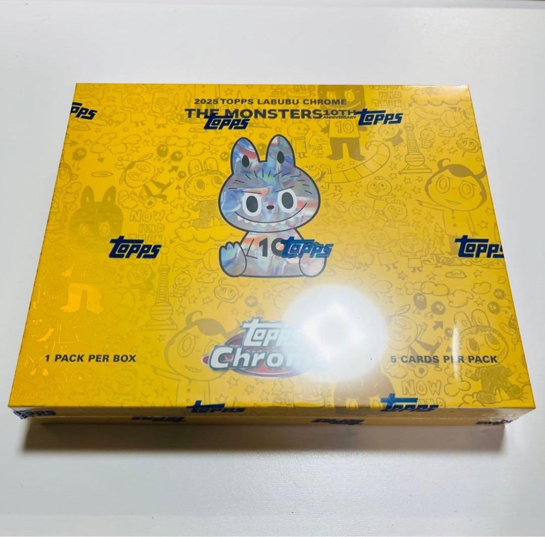 Topps Chrome Labubu ラブブ 1box 1箱 未開封 - メルカリ