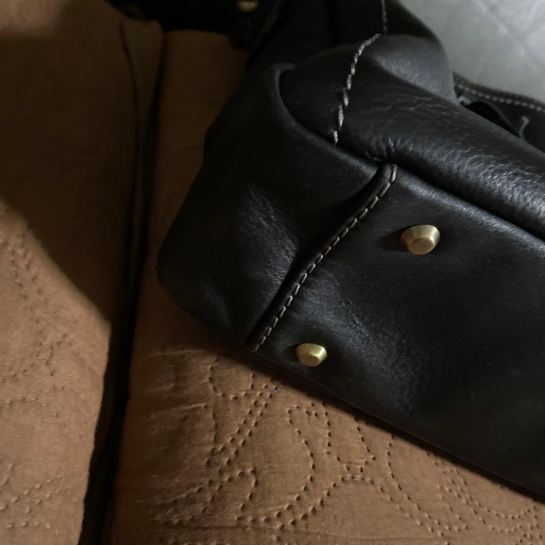 本日限定価格土屋鞄本革ビジネスバッグ黒