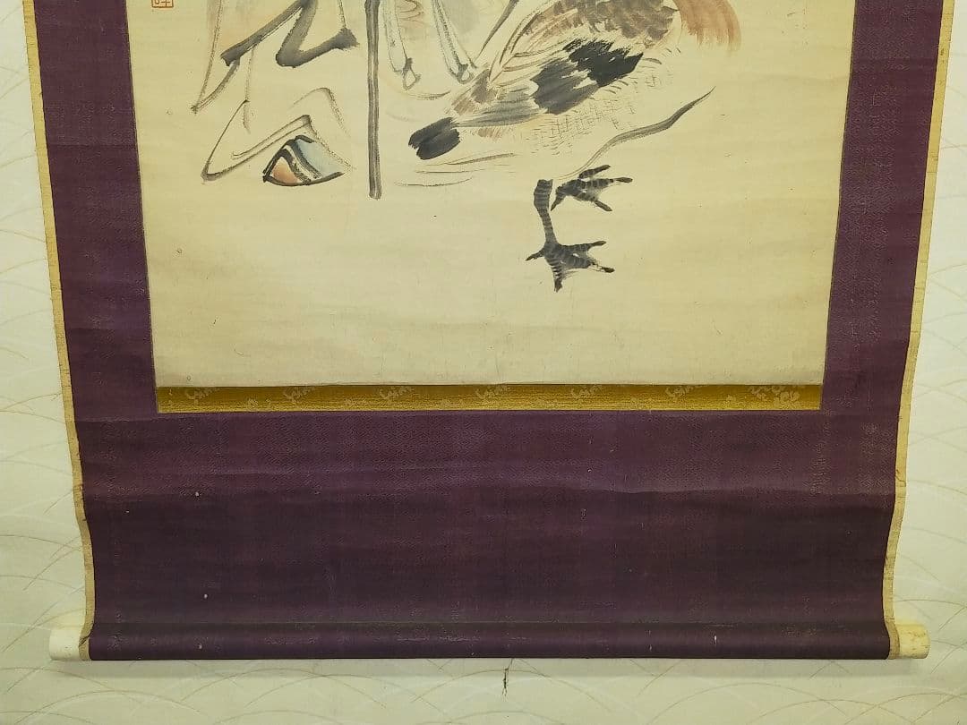 ♥掛軸　横山清暉　人物　掛け軸　骨董品