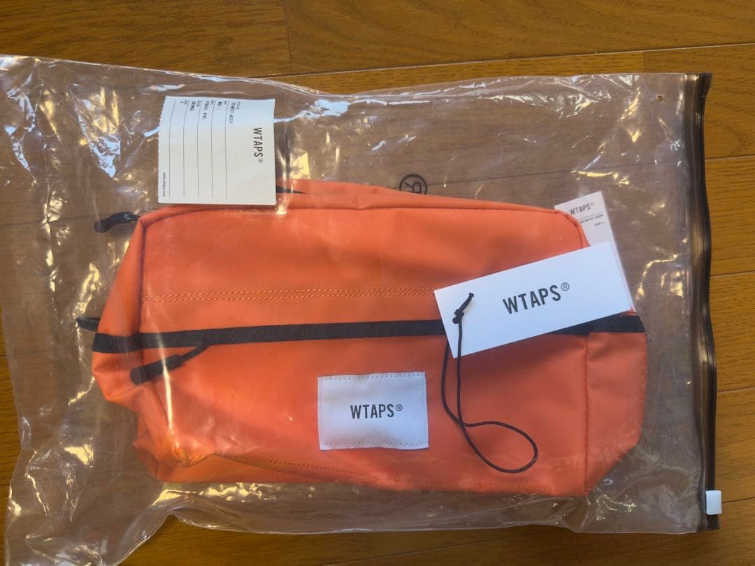 WTAPS オレンジ ポーチ 未使用 タグ付き