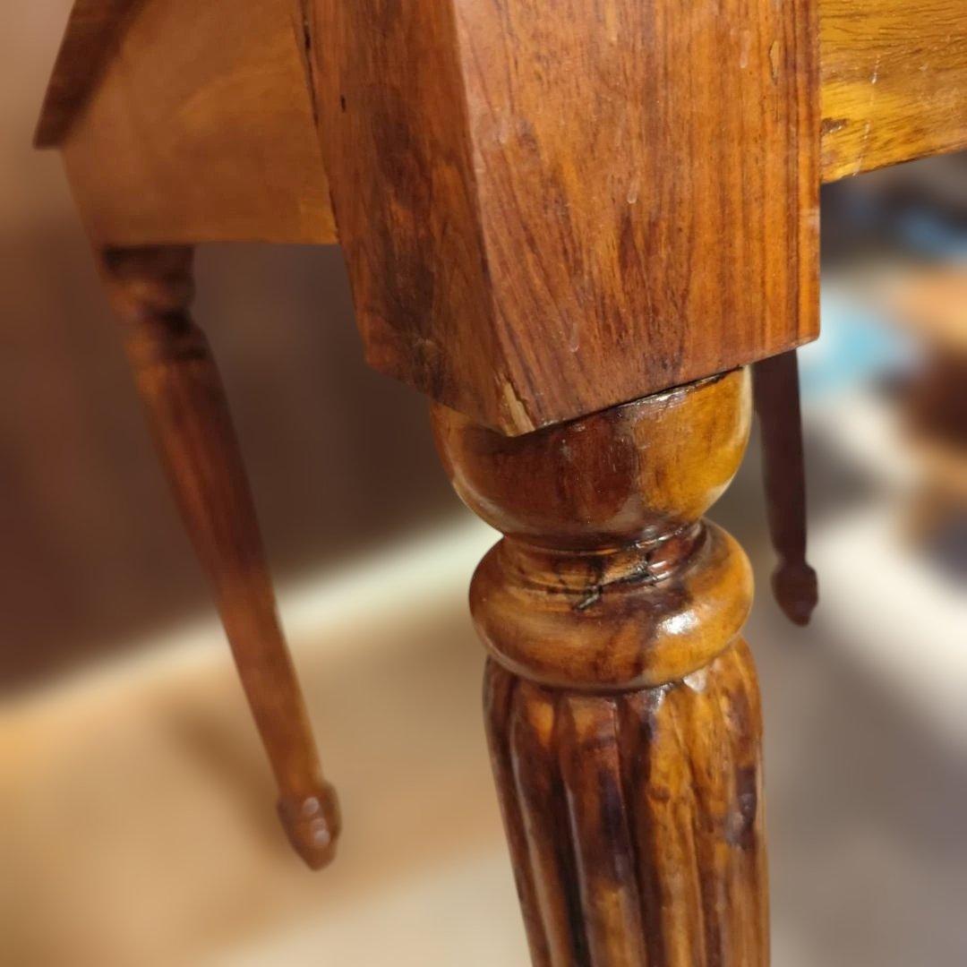 アンティーク調 ダイニングテーブル ろくろ脚 カフェ風♪ B-COMPANY