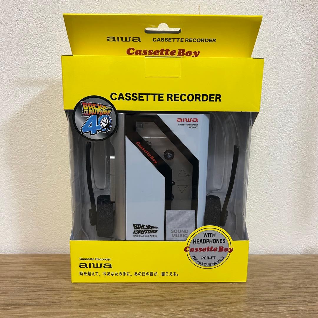 バックトゥーザフューチャー ポータブルカセットプレイヤー ドンキ