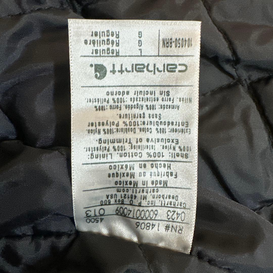 Carhartt J130 ダック ジャケット パーカー (L) カーハート