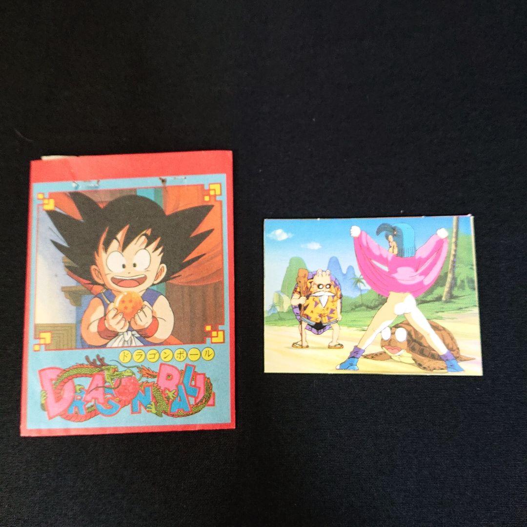 ドラゴンボール カードダス 山勝 シール ステッカー ブルマ カード