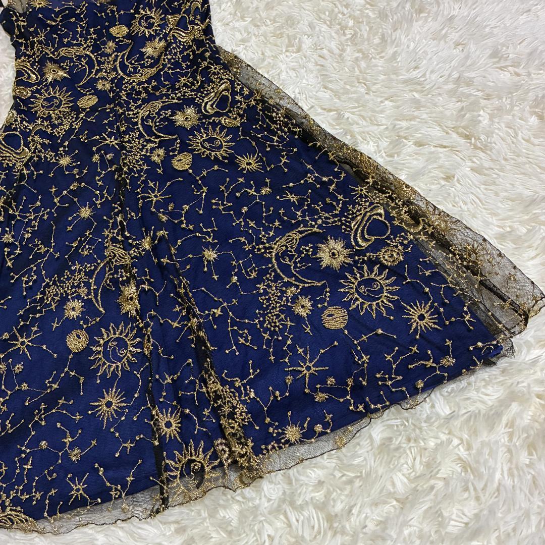 【美品】タダシショージ　TADASHI SHOJI カクテルドレス　Mサイズ