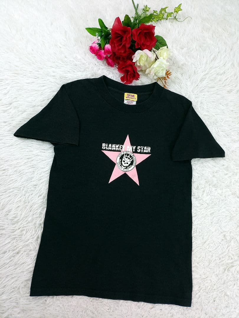 【入手困難】USA製 90sブランキージェットシティ 両面プリント Tシャツ