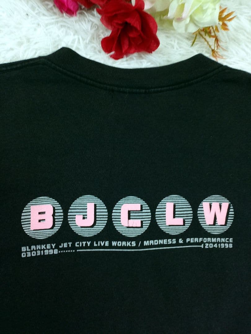 【入手困難】USA製 90sブランキージェットシティ 両面プリント Tシャツ