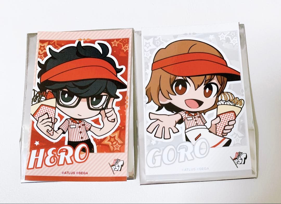 ペルソナ5 マリオンクレープ ブロマイド persona5 P5 主人公 明智