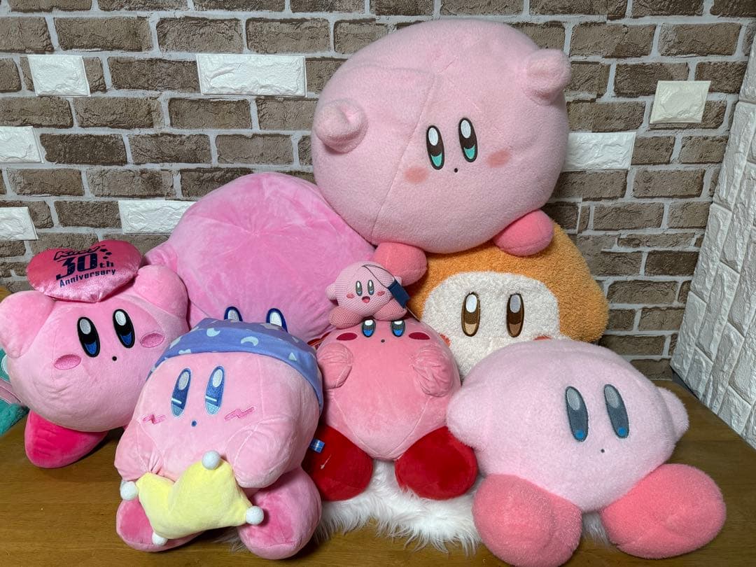 アンパンマンKirbyカービーぬいぐるみまとめて売り