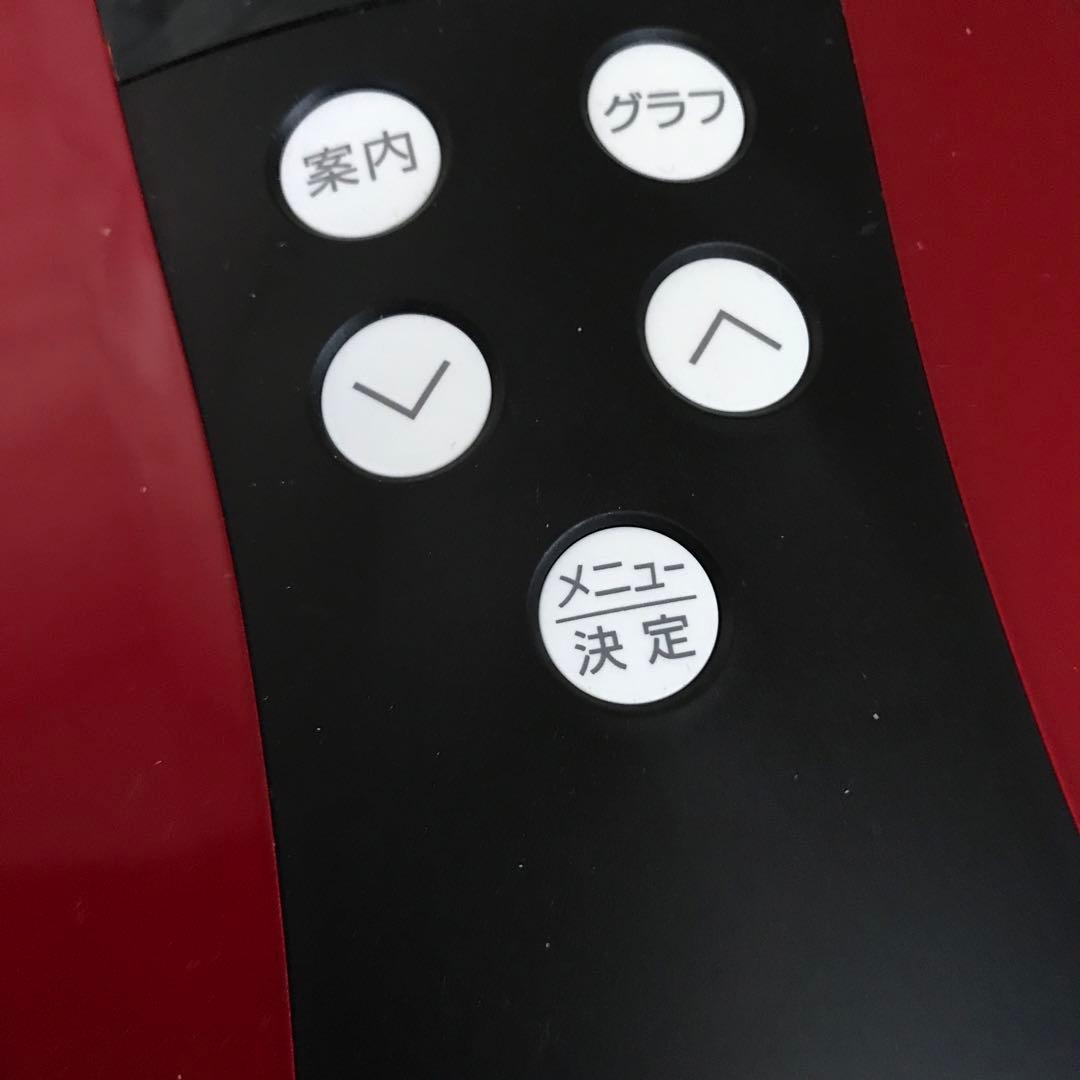 TANITA 体組成計 BC-J03 レッド - メルカリ