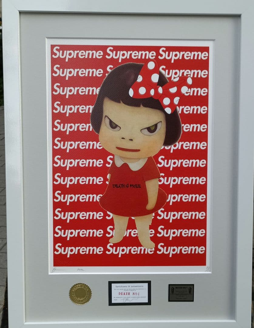 DEATH NYC 03920 サイン、ナンバー、COAあり DEATH NYC 03920 サイン、ナンバー、COAあり DEATH NYC 03920 サイン