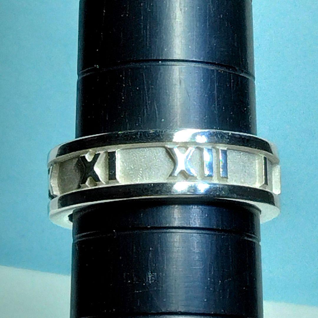 ティファニーアトラスリング 13.5号　新品仕上げ　ほぼ無傷未使用に近い