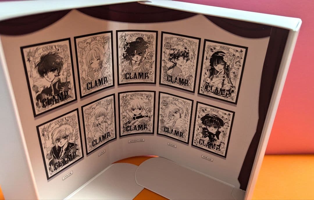 CLAMP展 限定特製カード 都営、東京メトロきっぷ等セット