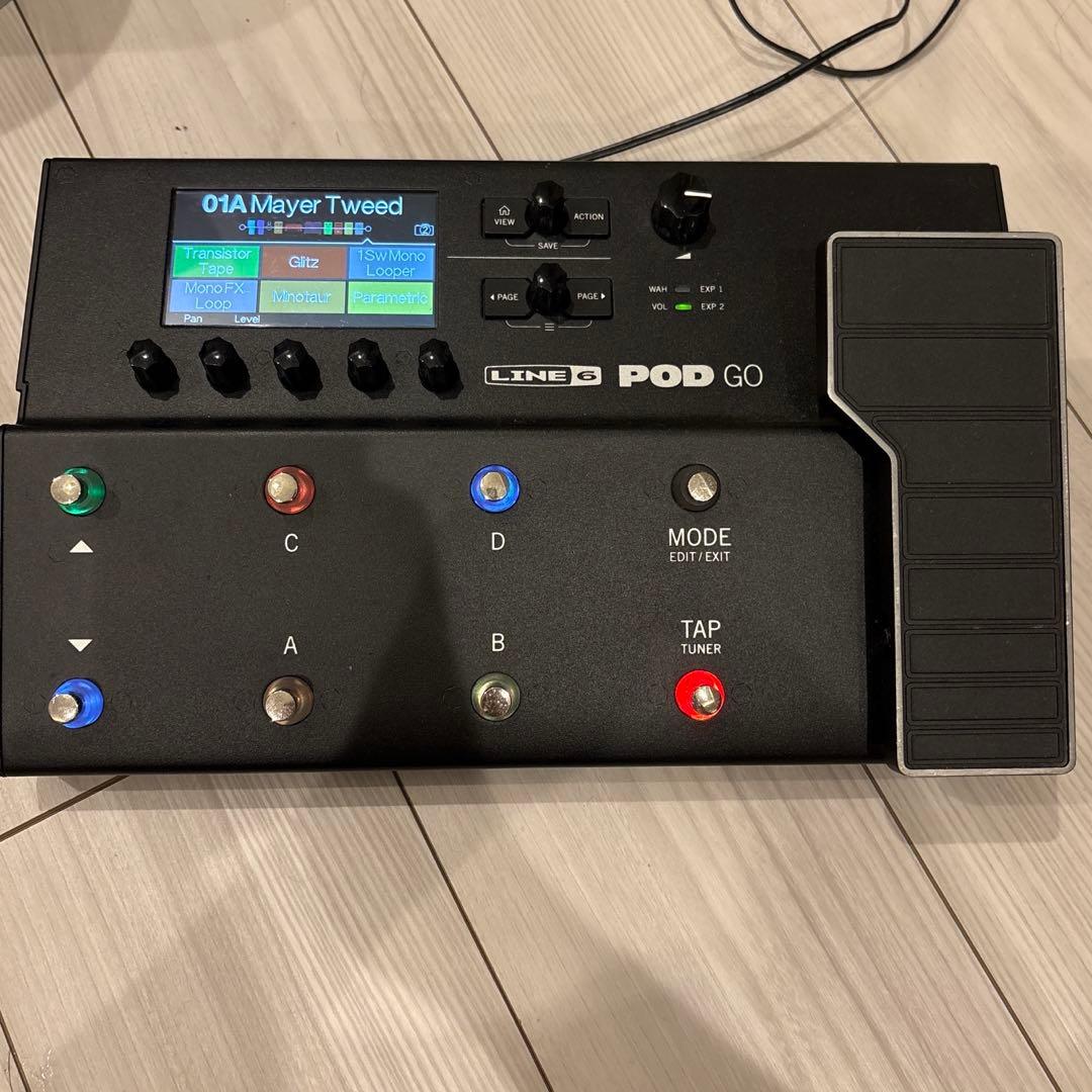 LINE 6 POD GO マルチエフェクター箱無し ラインシックス(LINE6)|LINE6