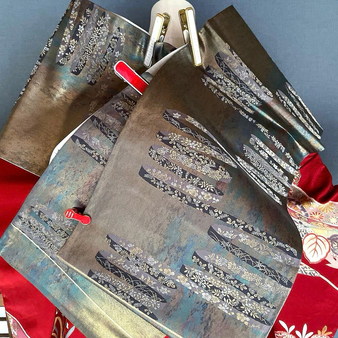 振袖フルセット 高身長 新品 手描き友禅 成人式振袖 振袖 裄丈69 赤