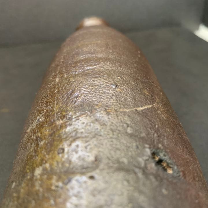 古信楽 大平鉢 明るい肌が美しい 難あり 片口 摺鉢 六古窯