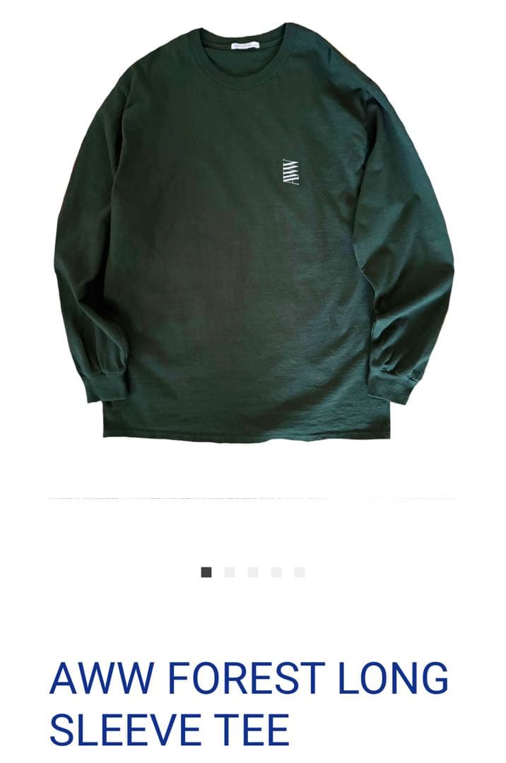 AWW magazine AWW FOREST LONG SLEEVE TEE AWW FOREST LONG SLEEVE TEE