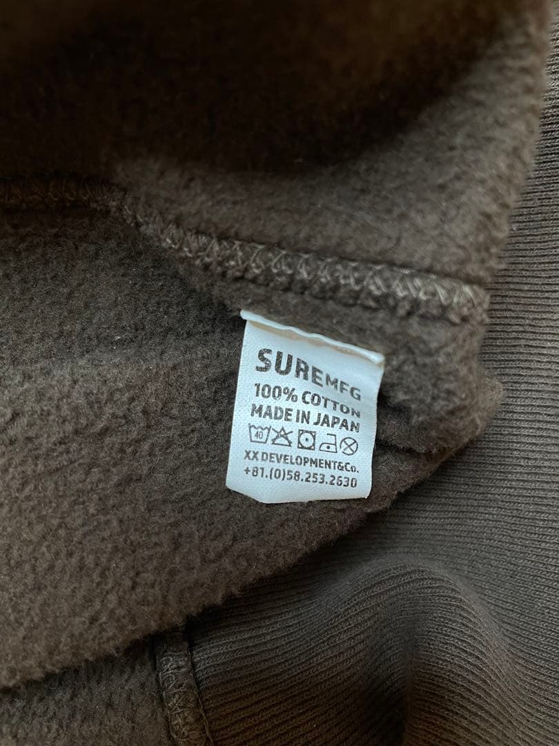 【TCB×SURE's】Alaska Hoodie ブラウン サイズ42