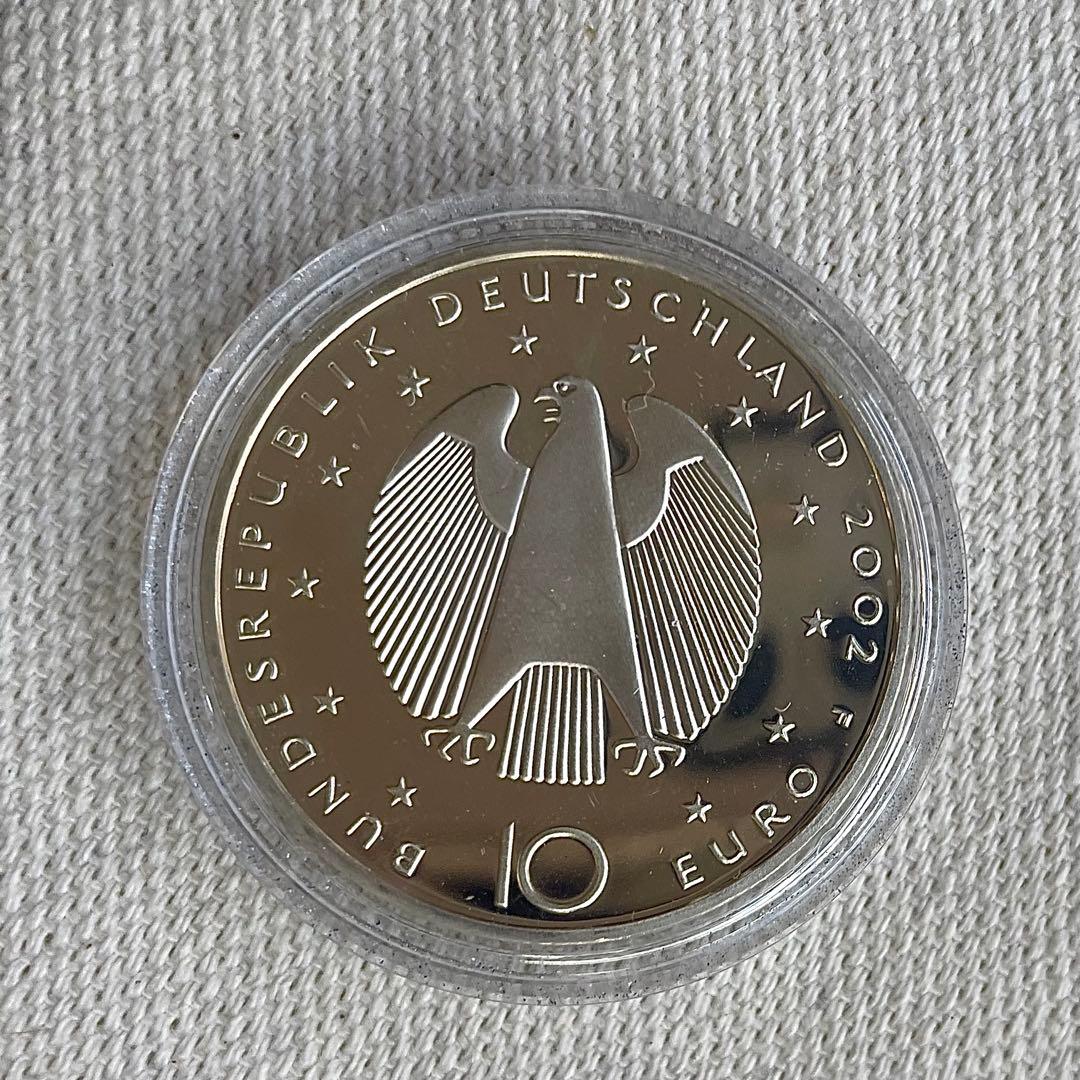 ドイツ ユーロ記念　10ユーロ 硬貨 2002年