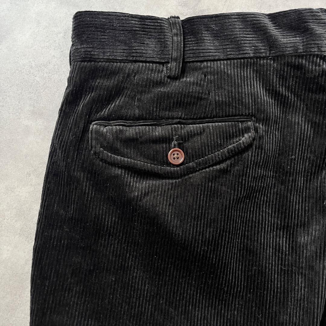 ポロバイ ラルフローレン W36 コーデュロイ ポロチノ 古着 黒 17060
