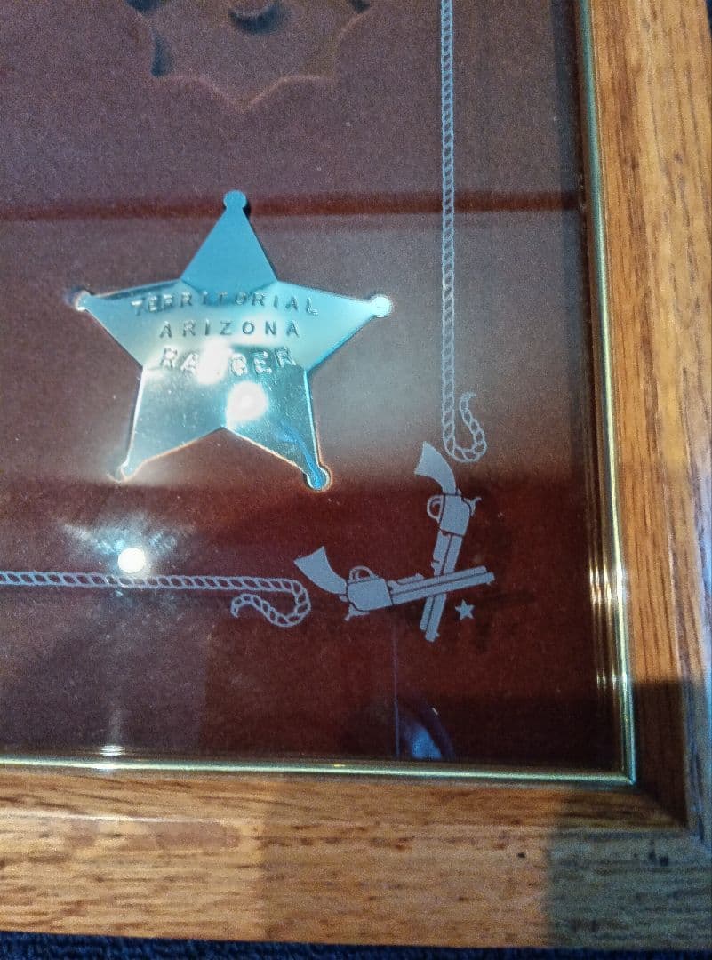 アメリカ連邦保安官バッジ6種 スターリングSV 約123g フランクリンミント