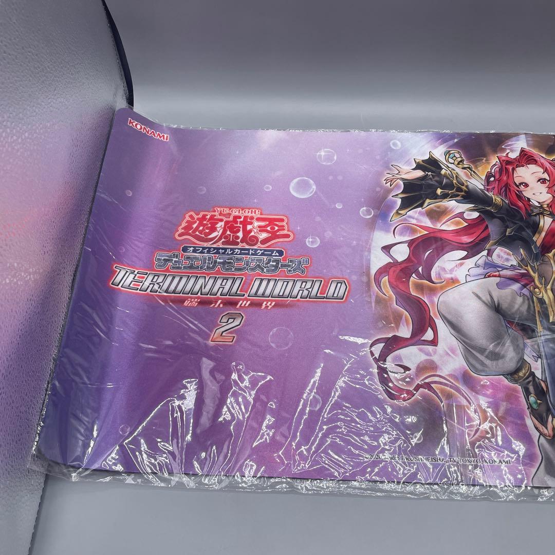 遊戯王 影霊衣の舞巫女エミリア 中国公式 プレイマット