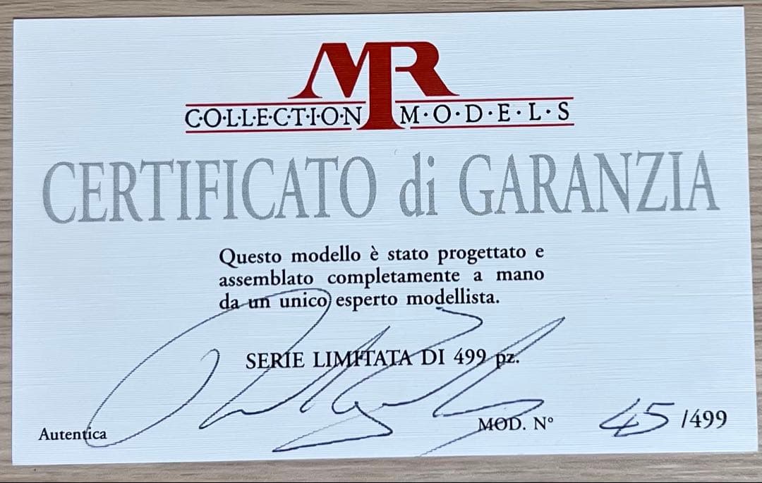 【美品】MRコレクション1/43 ランボルギーニ カウンタックLP500Sブルー