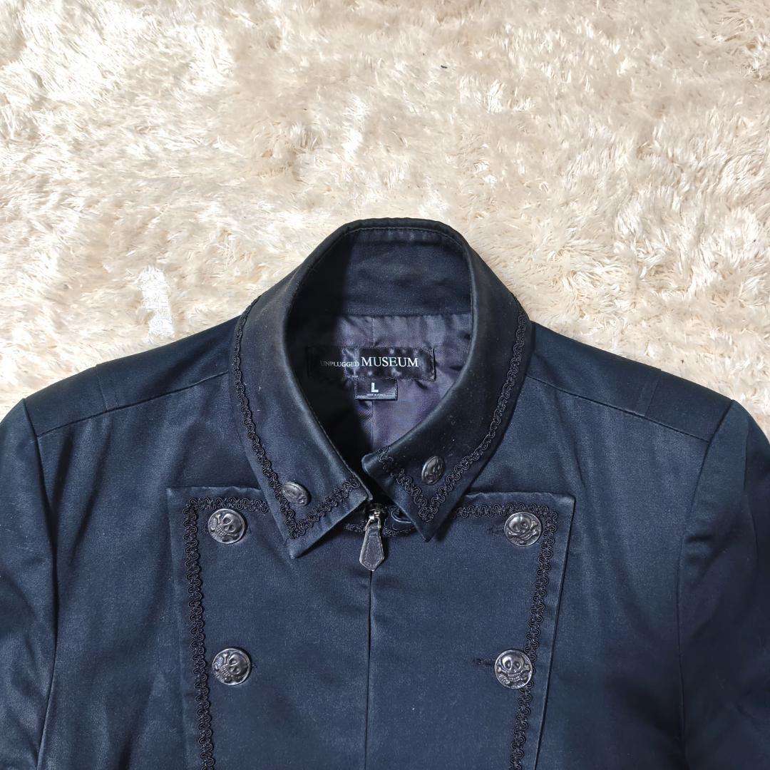 希少 アンプラグドミュージアム ナポレオンジャケット Lサイズ ブラック スカル