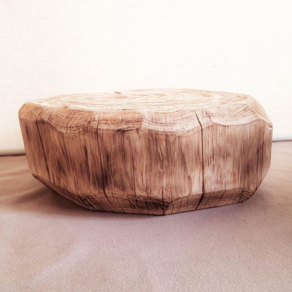 天然アロマ 東濃ひのき テーブル 飾り台 無垢無塗装 オーガニック 特大