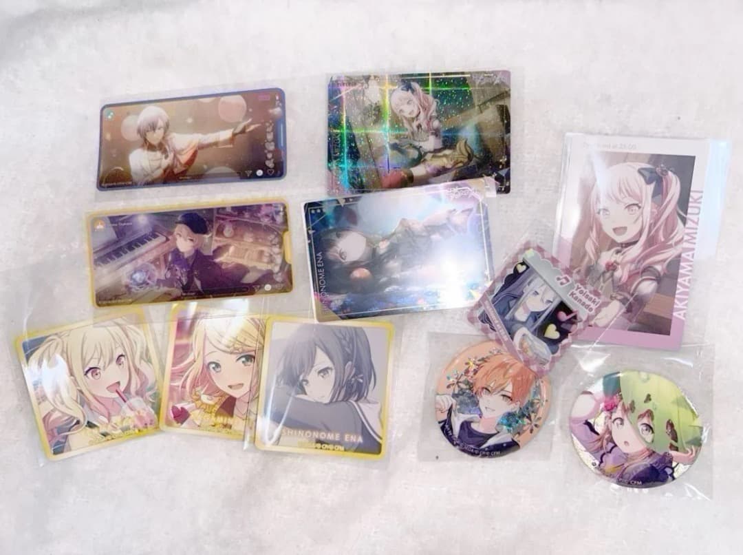 パニグレ 战双帕弥什 アクリルブロック 缶バッジ アクキー チェキ タグ