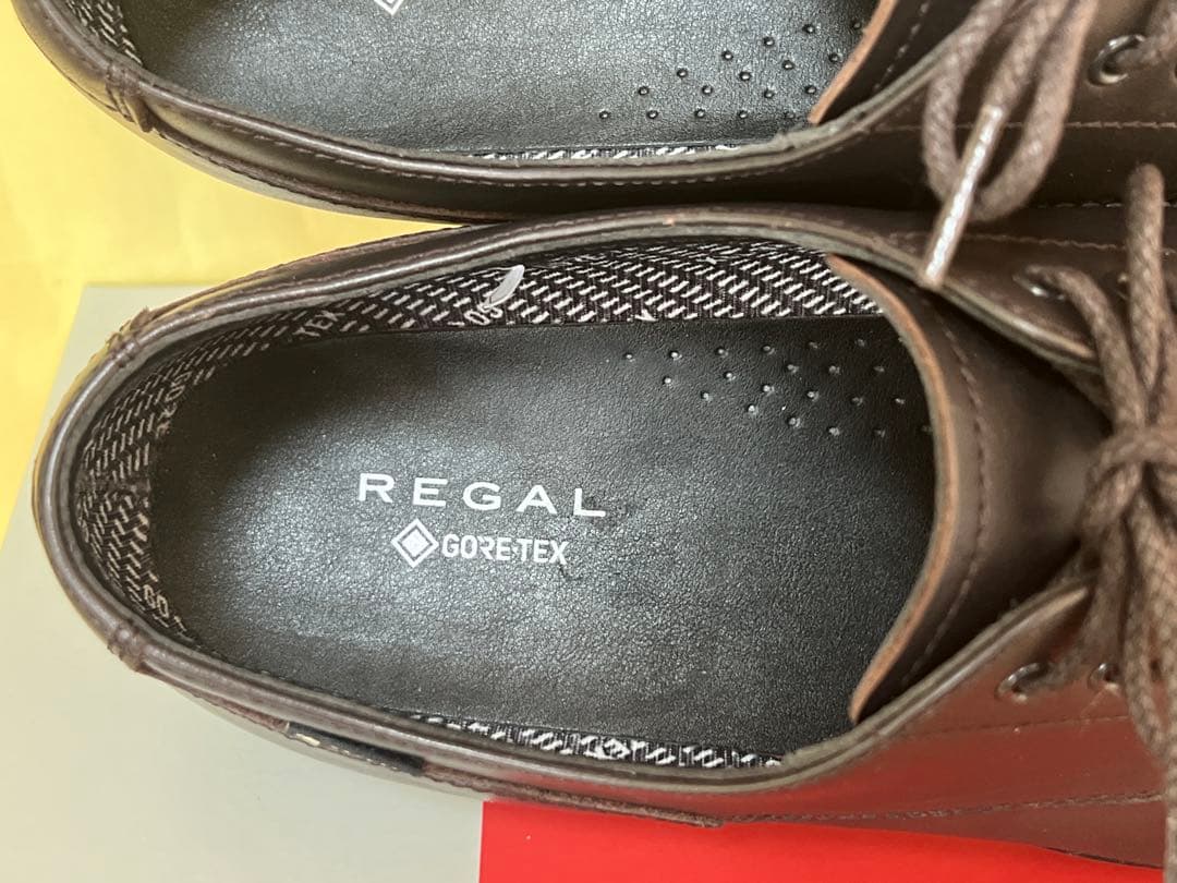 REGAL Uチップ 56EL ダークブラウン26.5cm GORE-TEX