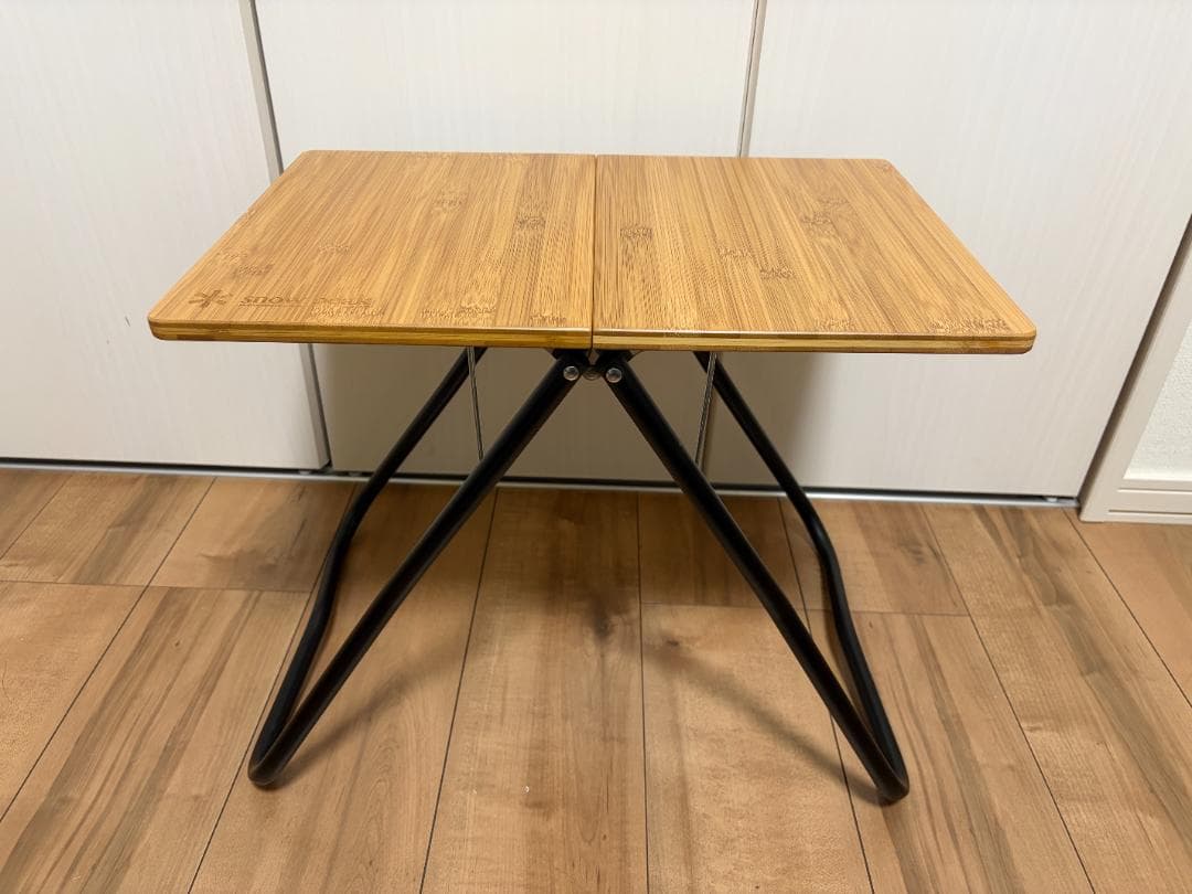 スノーピーク FES-132 Myテーブル竹 ブラック 雪峰祭 限定商品