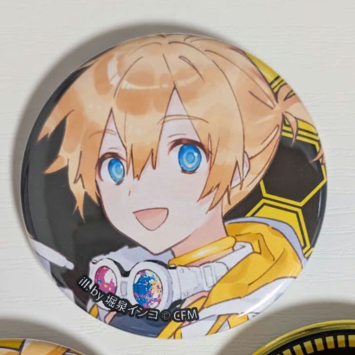 鏡音レン 展示会 缶バッジ 有楽町 マルイ 堀泉インコ 羊野 初音ミク