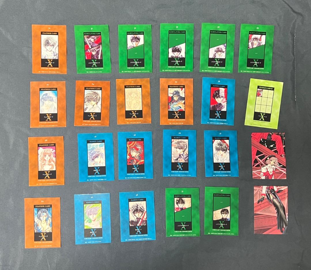 CLAMP X トレーディング　カード ノーマル　24枚セット