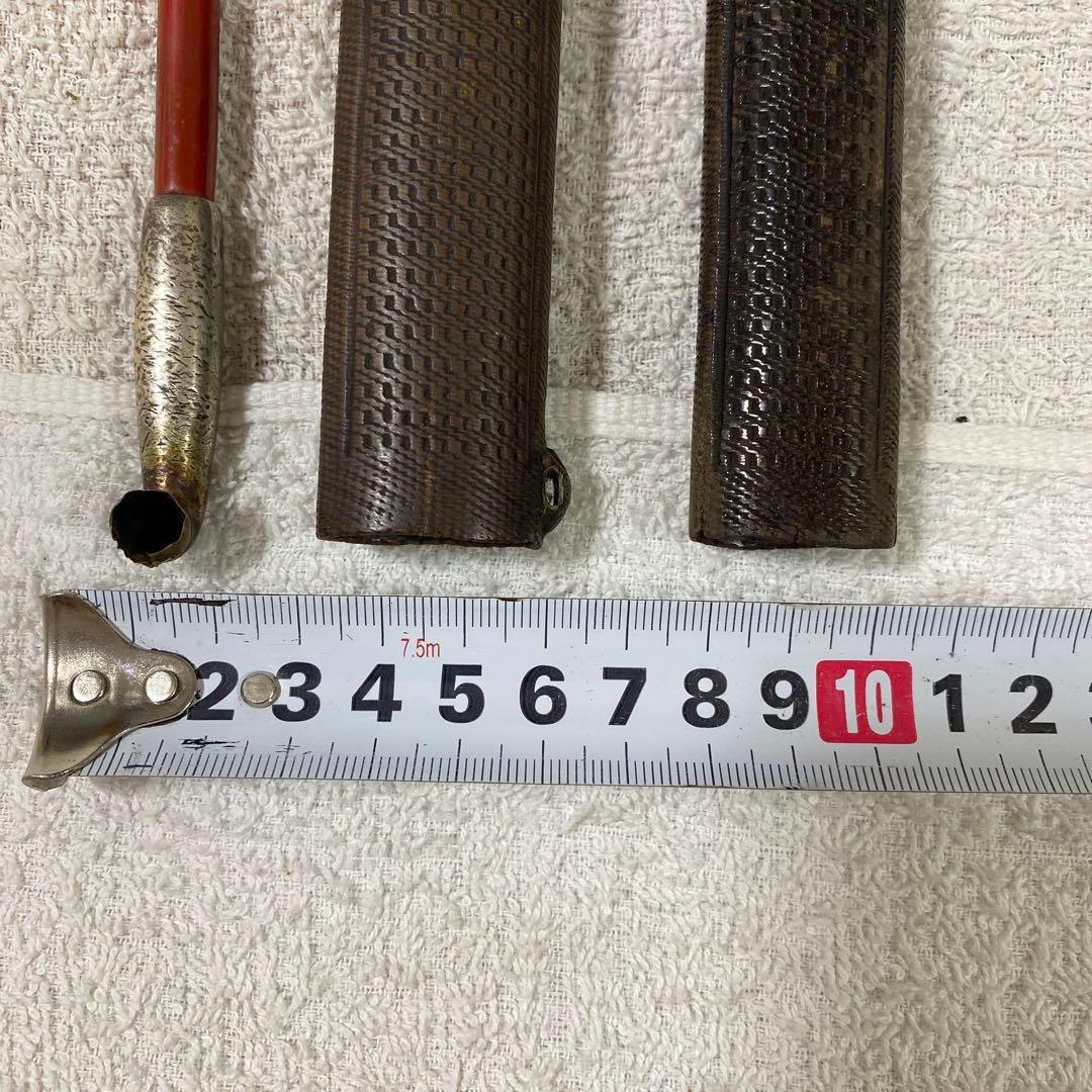 C-17 煙管 煙管入れ 2個セット 煙草道具 骨董品 古道具 美術品 工芸