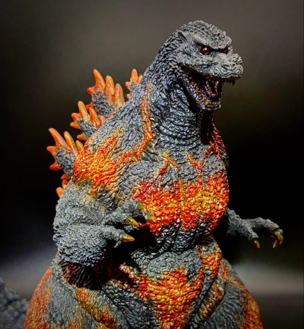 酒井ゆうじ造型工房ゴジラ1995香港上陸Ver. オールクリアレジンキット完成品